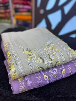 Premium Chiffon Georgette Party Dress